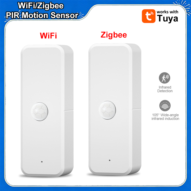 Home Security Technology - Tuya WiFi/Zigbee Human Body Infrared Detector