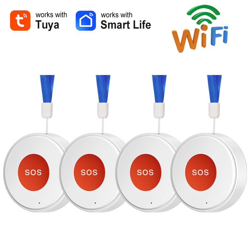 Home Security Technology - Smart Life APP WiFi SOS Emergency