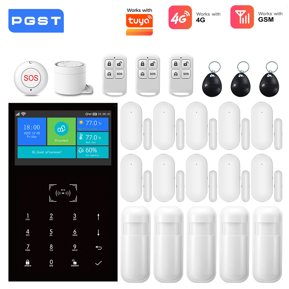 Home Security Group - 4G GSM WiFi Alarm System Work