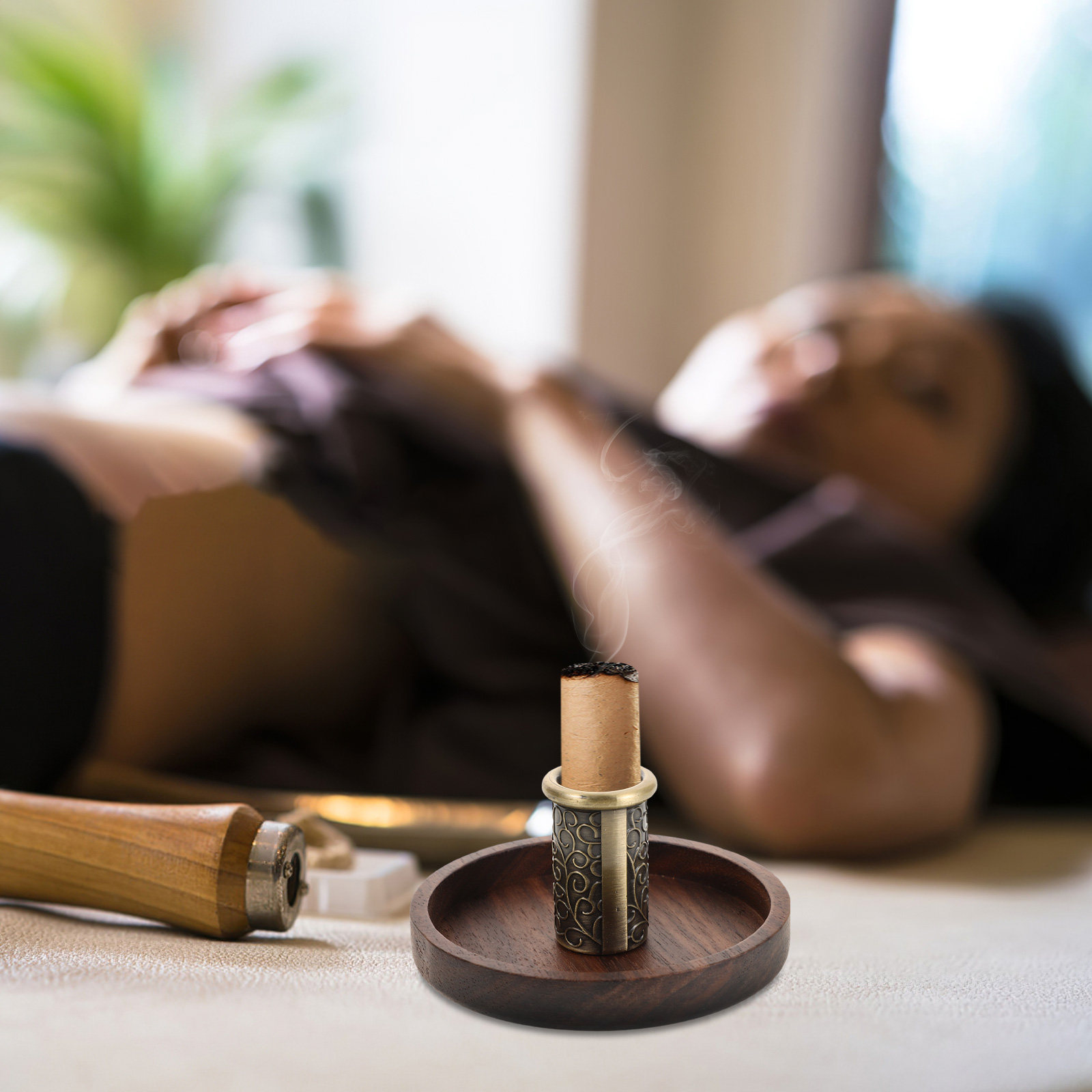 Sturdy Wooden Moxibustion Stic - Home Security Safe 评论和价格