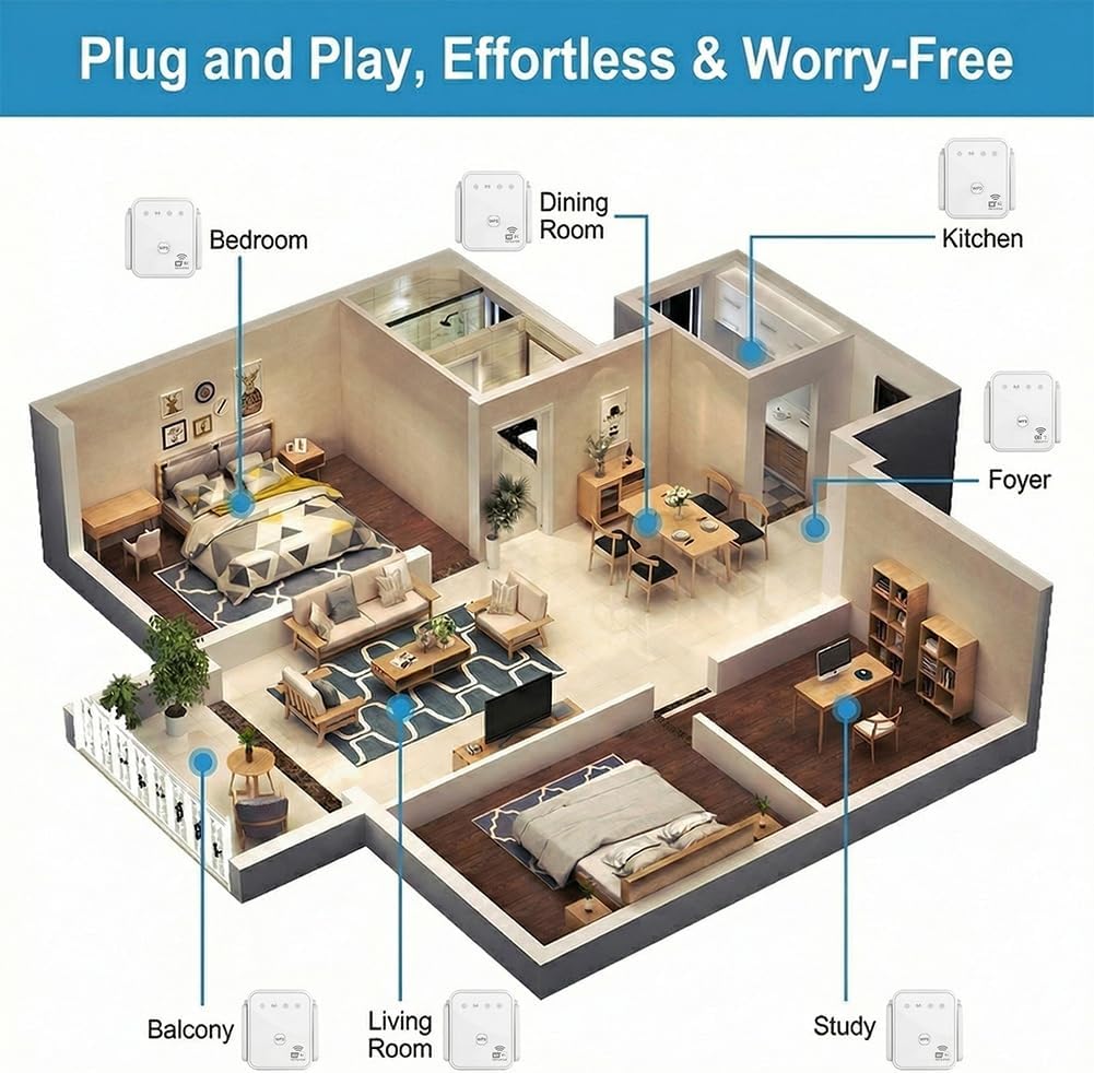 2026 New WiFi Repeater 300Mbps - Home Security Service 评论和价格