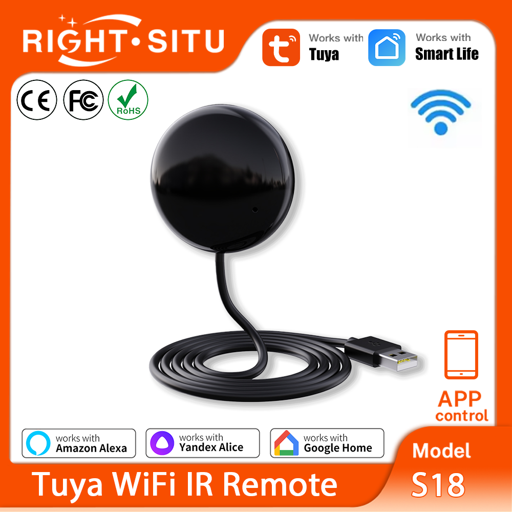 Tuya WiFi IR Remote For Smart  - Home Security Technology 评论和价格