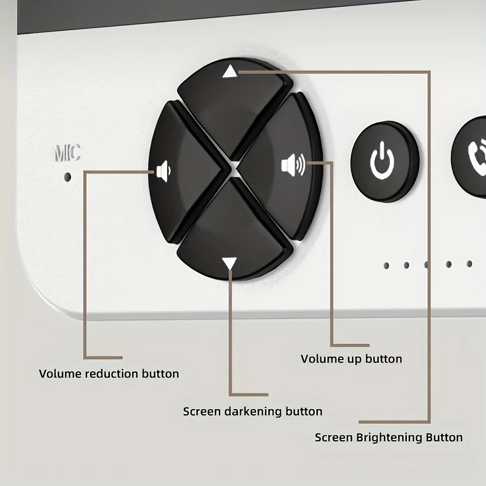 5‑Inch Smart Ring Doorbell Cam - Home Security Ring Camera 评论和价格