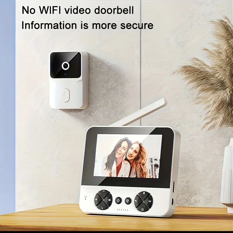 5‑Inch Smart Ring Doorbell Cam - Home Security Ring Camera 评论和价格