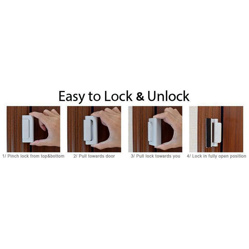 2X Home Security Door Lock Chi - Home Security Door Reinforcement Lock 评论和价格