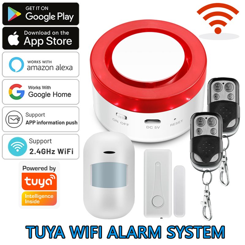 WiFi Tuya Home Alarm System 12 - Home Security Deals 评论和价格
