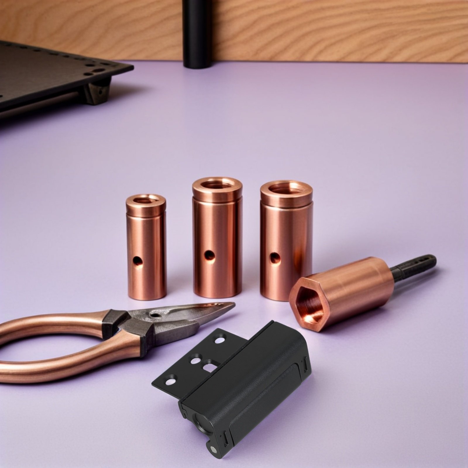 2Pcs Home Door Locks Aluminum  - Home Security Door Reinforcement Lock 评论和价格