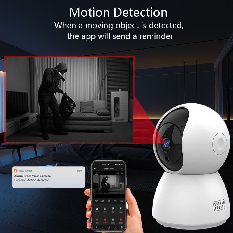 HD 4MP Tuya Smart Mini WiFi IP - Home Security Xiaomi 评论和价格
