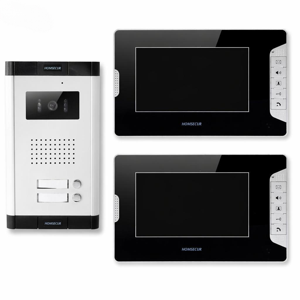 4 Wire 2 Family Video Door Pho - Home Security Systems With Cameras 评论和价格