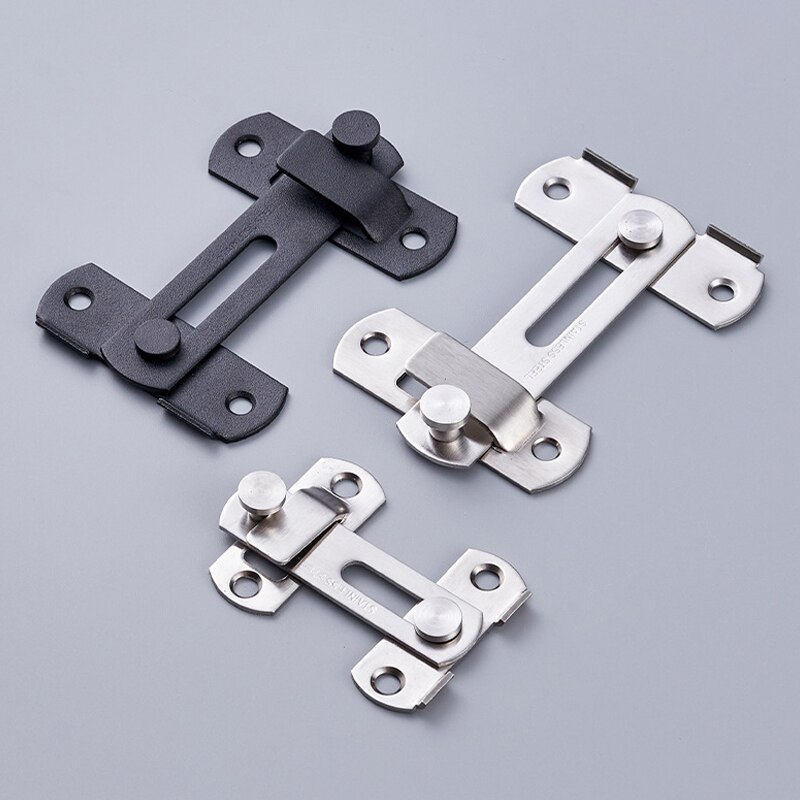 Sliding right-angle door lock, - Home Security Door Reinforcement Lock 评论和价格