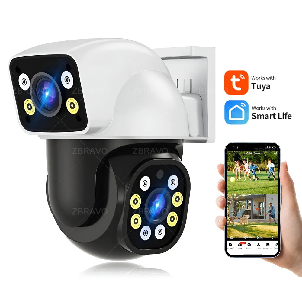 Smartlife 8MP WiFi Tuya Outdoo - Home Security Group 评论和价格