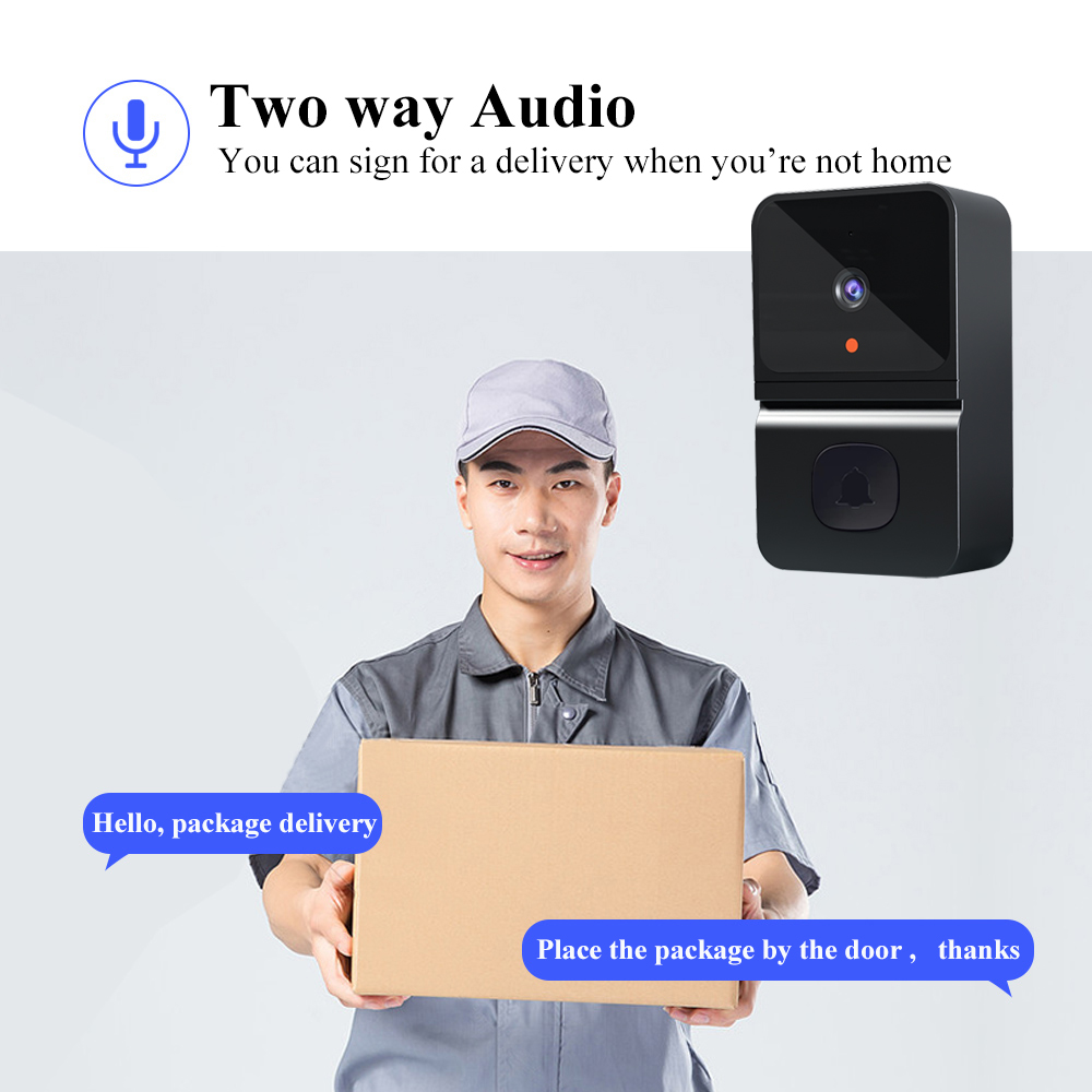 WiFi Video Doorbell Smart Home - Home Security Ring Camera 评论和价格