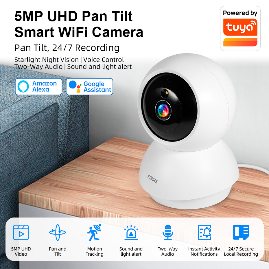 Fuers 5MP WiFi Camera Home Ind - Home Security Xiaomi 评论和价格