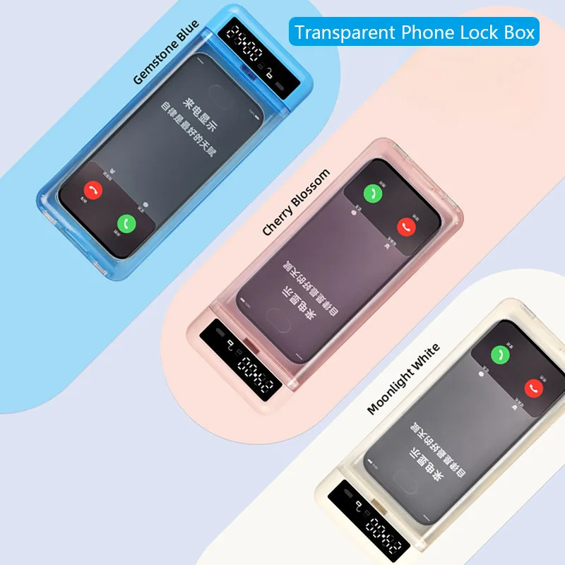 Smart Phone Lock Box with LCD  - Home Security Safe 评论和价格