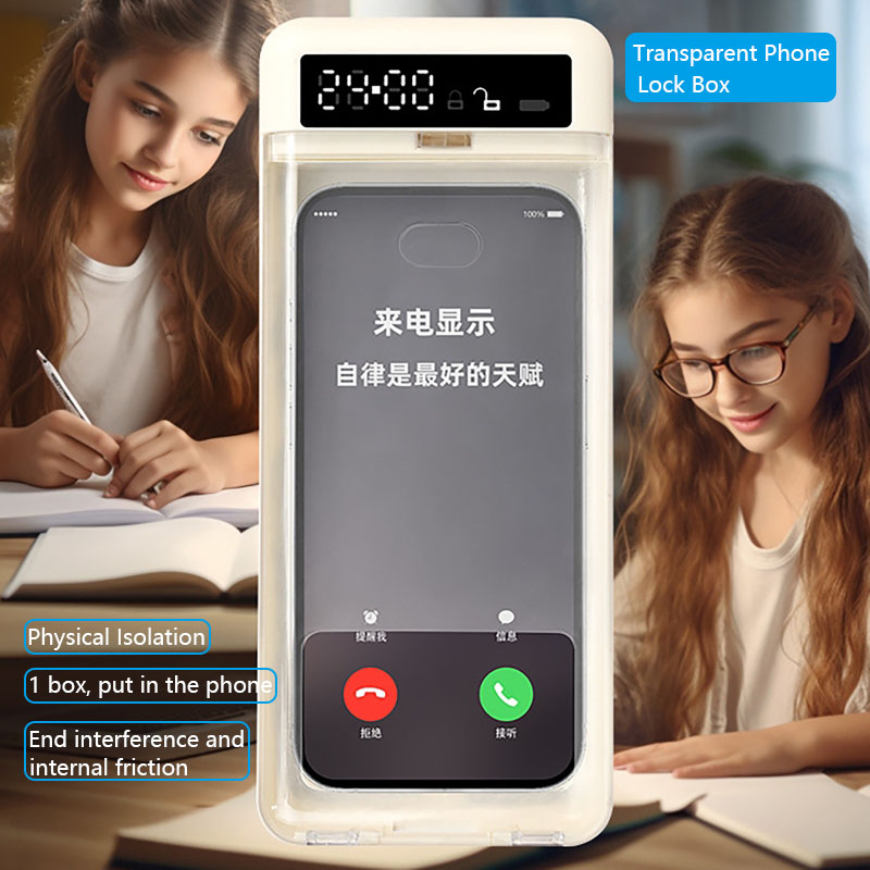 Smart Phone Lock Box with LCD  - Home Security Safe 评论和价格