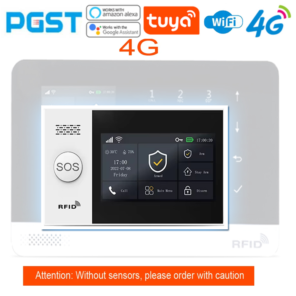 PG-107 Tuya 4G Home Security A - Sim Gsm Alarm 评论和价格