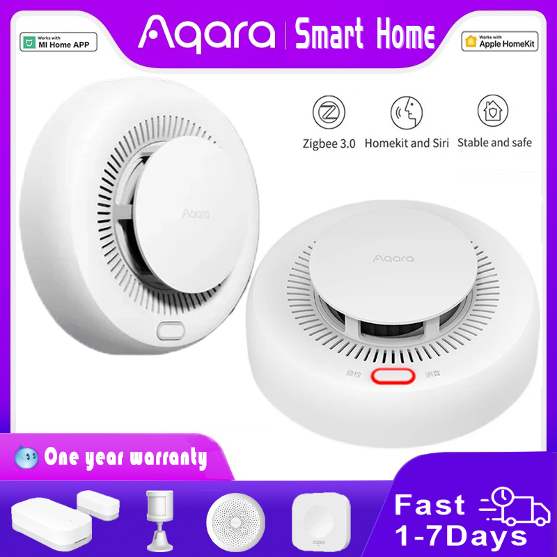 New Aqara Smoke Detector Zigbe - Home Security Xiaomi 评论和价格