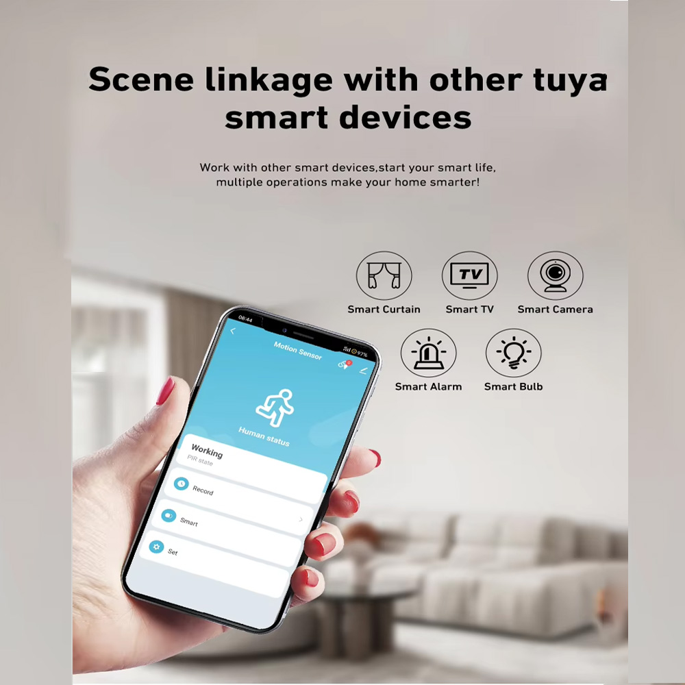 Smart PIR Motion Sensor WiFi Z - Home Security Technology 评论和价格