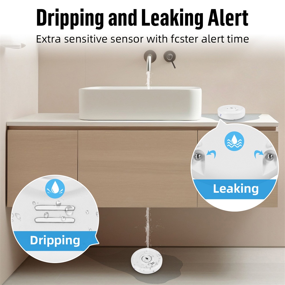 Fuers Water Leakage Detector S - Home Security Technology 评论和价格
