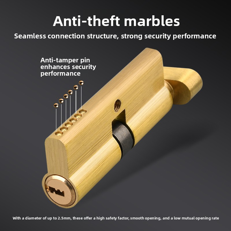 Door Cylinder Lock Biased 70mm - Home Security Group 评论和价格