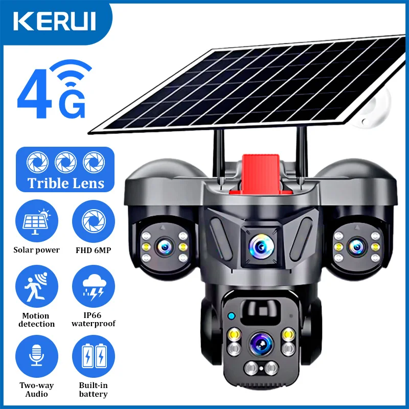 KERUI V380 Pro Outdoor PTZ 6MP - Home Security Group 评论和价格