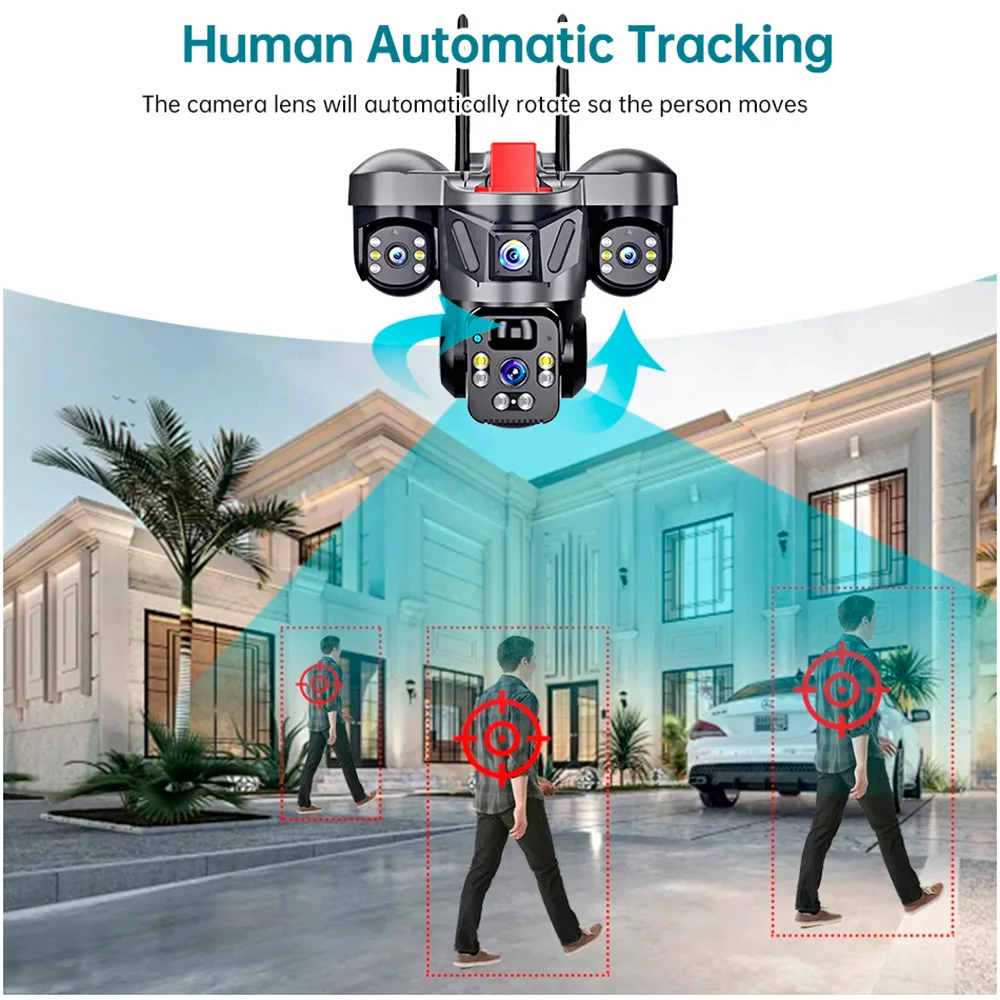 KERUI V380 Pro Outdoor PTZ 6MP - Home Security Group 评论和价格