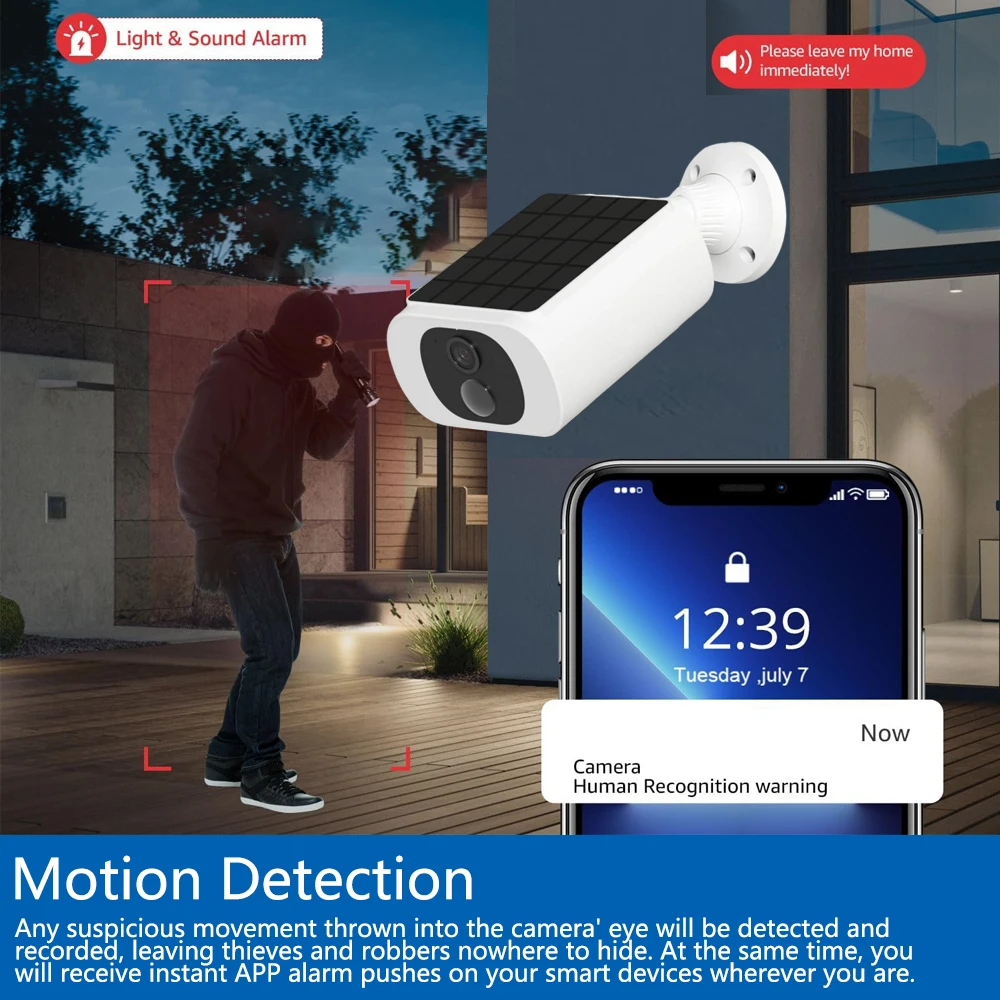 Tuya 5MP Solar Security Camera - Home Security Group 评论和价格
