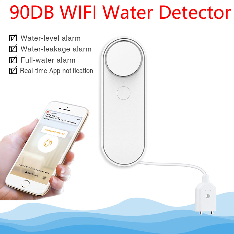 3M/5M WiFi Water Leak Detector - Home Security Safe 评论和价格