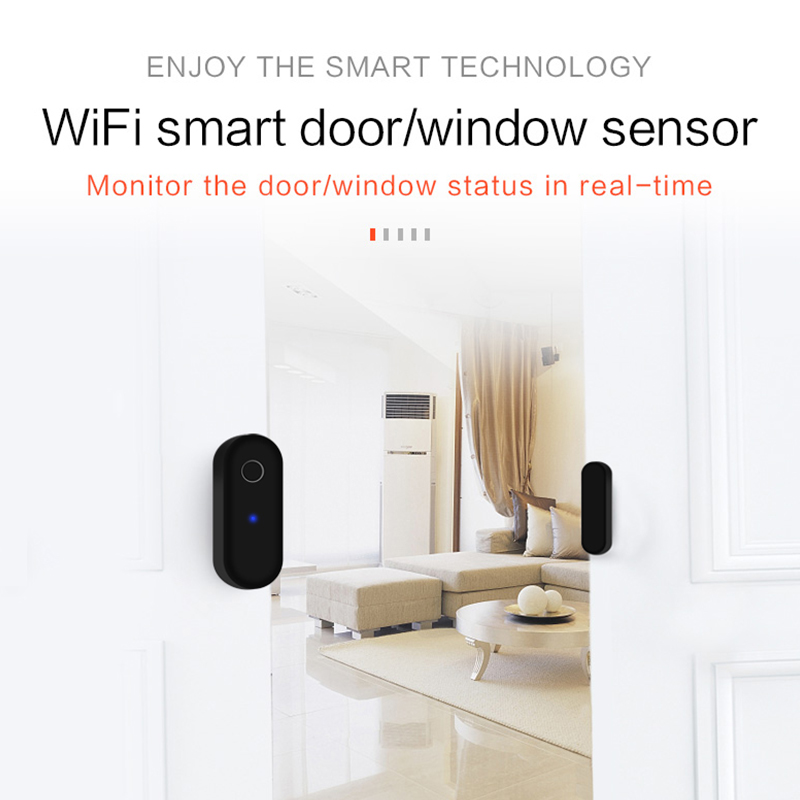 Tuya WiFi Door Open Close Dete - Home Security Technology 评论和价格