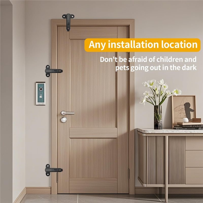 Excellent-Burglar& Child-Proof - Home Security Door Reinforcement Lock 评论和价格
