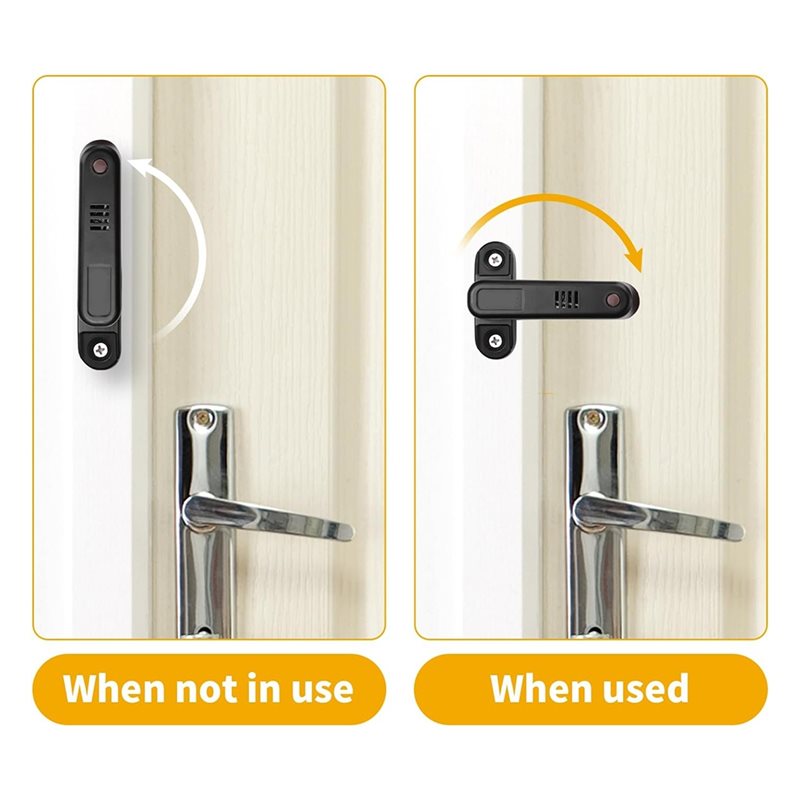 Excellent-Burglar& Child-Proof - Home Security Door Reinforcement Lock 评论和价格