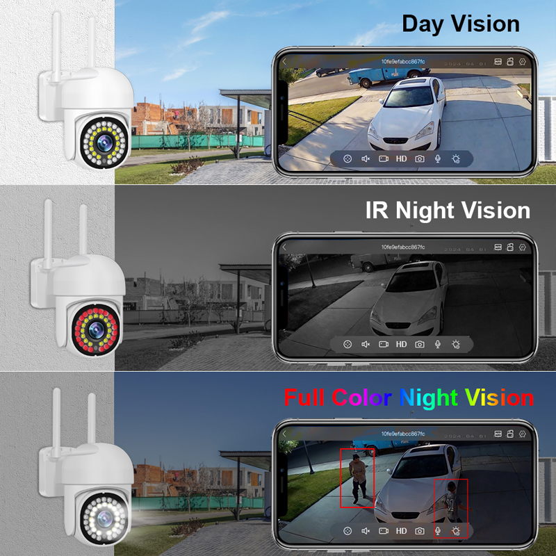 Smar 3MP Wireless CCTV Securit - Home Security Systems With Cameras 评论和价格