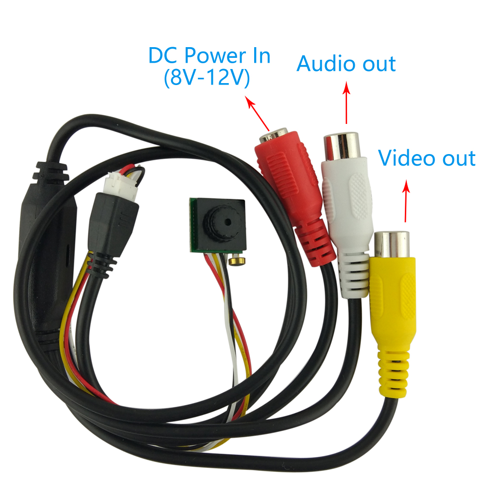 700TVL CVBS 12*12mm Micro Mini - Home Security Systems With Cameras 评论和价格