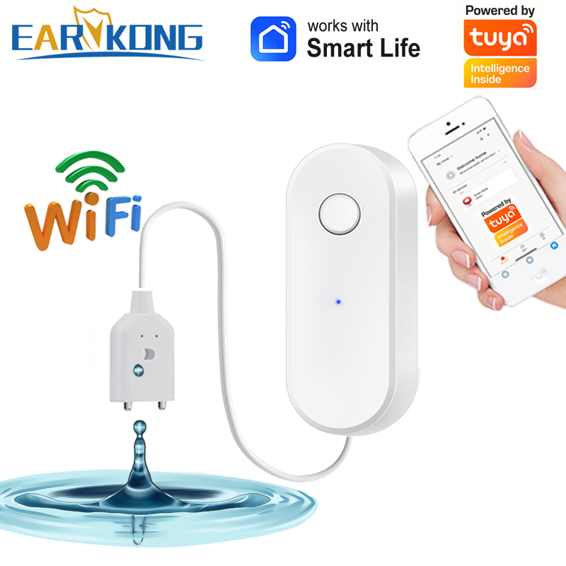 Tuya WiFi Smart Water Leak Sen - Home Security Equipment 评论和价格